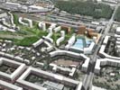 urban planning study for multifunctional use Freight Train Railway Station Žižkov